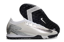 Chuteira Society Nike Air Zoom Mercurial Vapor 16 Elite TF - Prata e Preto