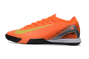 Chuteira Futsal Nike Mercurial Air Zoom Vapor 16 IC -  Laranja, Preta e Verde