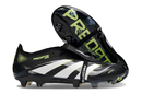 Chuteira Adidas Predator Elite Fold-Over Tongue FG - Preta, Verde e Branca