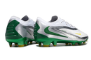 Chuteira Nike Phantom 6 Elite FG - Cinza, Prata e Verde