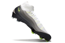 Chuteira Nike Mercurial Superfly 10 Air Max 95 Elite FG - Branca e Preta
