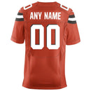 Camisa NFL Cleveland Browns - Versão Alternativa - Marrom - Laranja
