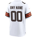 Camisa NFL Cleveland Browns - Versão de Jogo - Marrom - Branco