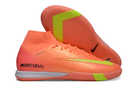 Chuteira Nike Air Zoom Mercurial Superfly 10 Elite  IC - Laranja e Verde
