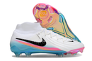 Nike Phantom Luna Elite FG - Branca, Rosa, Laranja e Azul