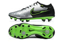 Chuteira Nike Tiempo Legend 10 FG - Verde e Prata
