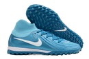 Chuteira Nike Phantom Luna TF - Azul e Branca