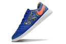 Tênis Futsal Nike Lunar Gato IC - Azul, laranja e Dourada