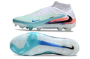 Chuteira Nike Phantom 6 Elite FG - Azul, Cinza e Rosa