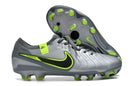Chuteira Nike Tiempo Legend 10 FG - Prata - Pack Voltage