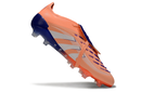 Chuteira Adidas Predator Elite Fold-Over Tongue FG - Laranja, Azul e Branca
