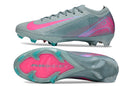 Chuteira Nike AIR Zoom Mercurial Vapor 16 Elite FG - Azul e Rosa - Pack Prism