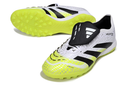 Chuteira Society Adidas Predator Elite Fold-Over Tongue TF - Branca, Preta e Verde