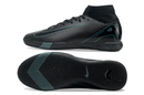 Chuteira Nike Air Zoom Mercurial Superfly 10 Elite  IC - Preta