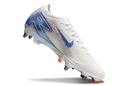 Chuteira Nike Air Zoom Mercurial Vapor 16 Elite SG - Branca e Azul