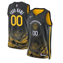 Camisa NBA - Golden State Warriors - 2023 - Edição Cidade - Preto