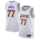 Camisa NBA Luka Dončić - Los Angeles Lakers - Edição Associação 2024 - Branco - Unisex