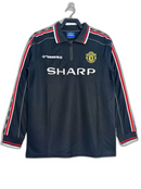 Camisa Manchester United 1998 Goleiro Preto - Versão Retrô