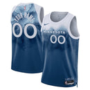 Camisa NBA - Minnesota Timberwolves - 23/24 - Azul - Edição Cidade
